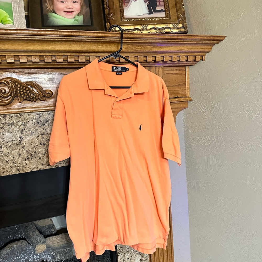 Polo by Ralph Lauren Men's Vibrant Orange Polo Shirt
